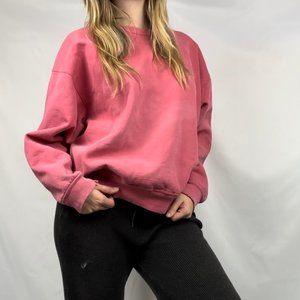 Vintage Land's End Crew Neck Sweatshirt Unisex Size XL Oversized